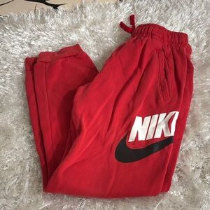 Nike Kids Bold Red Joggers